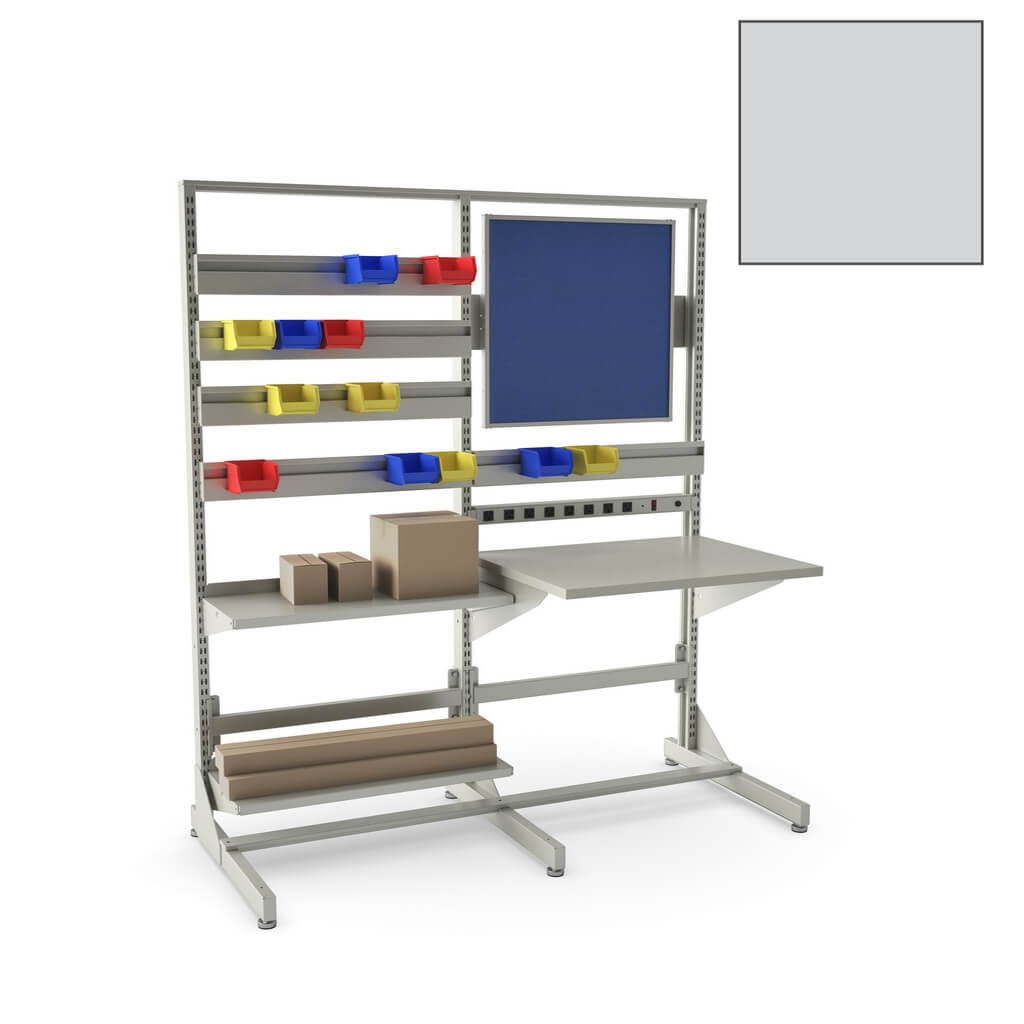 Industrial workstations CUB FW1 6069 2430 SLM LVF LGR BT Industrial workstations CUB FW1 6069 2430 SLM LVF LGR BT