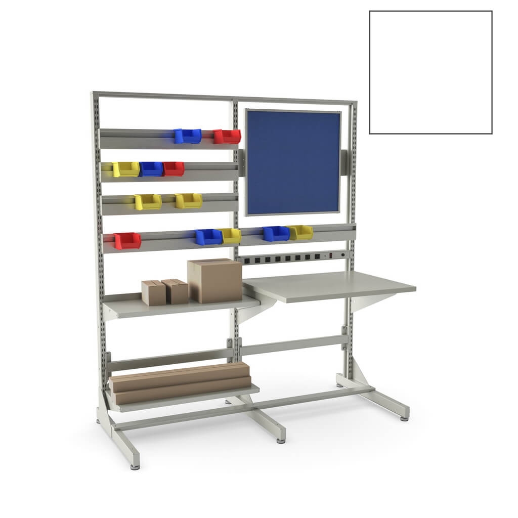 Industrial workstations CUB FW1 6069 2430 SLM LVF WHI BT Industrial workstations CUB FW1 6069 2430 SLM LVF WHI BT