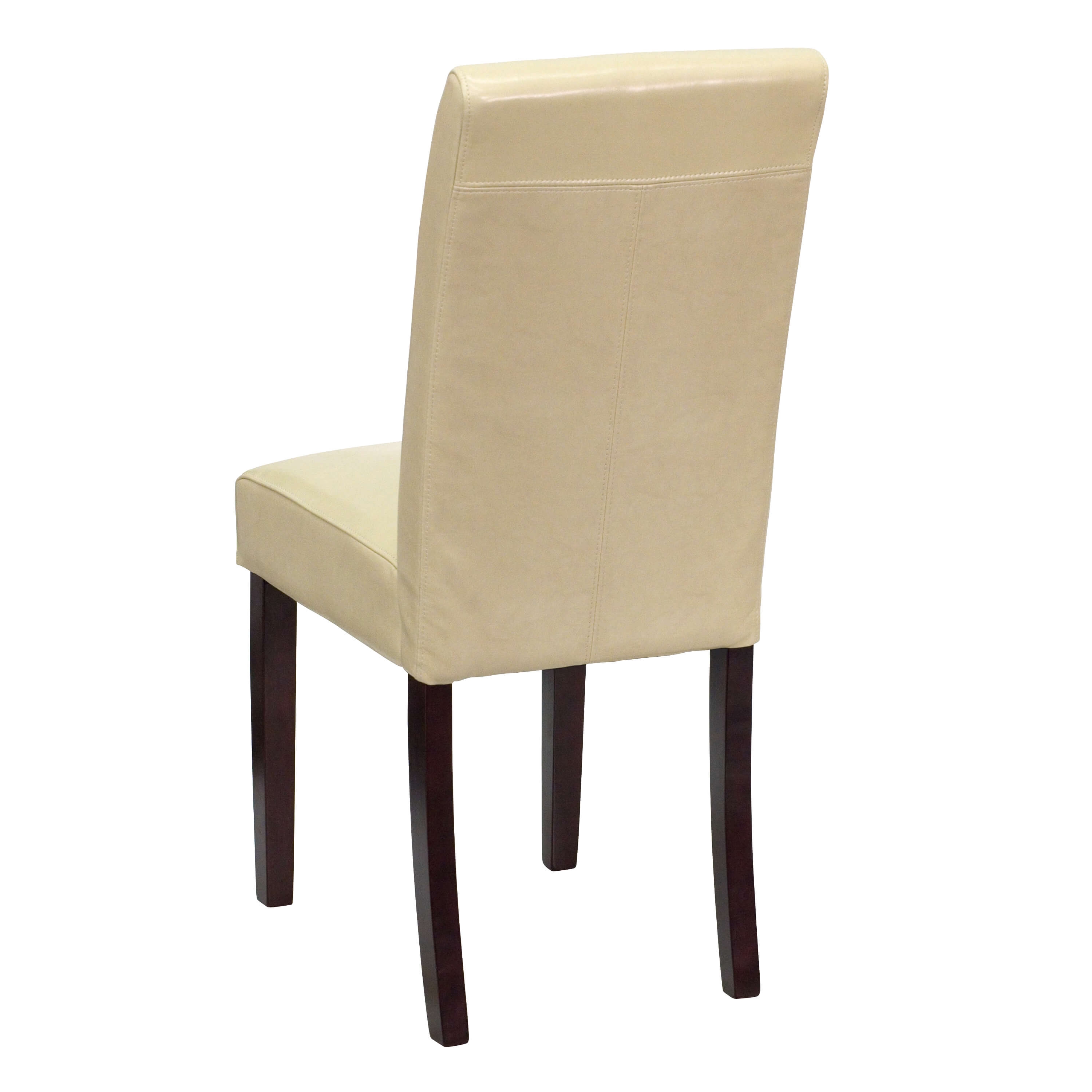 Leather chair back view Leather chair back view