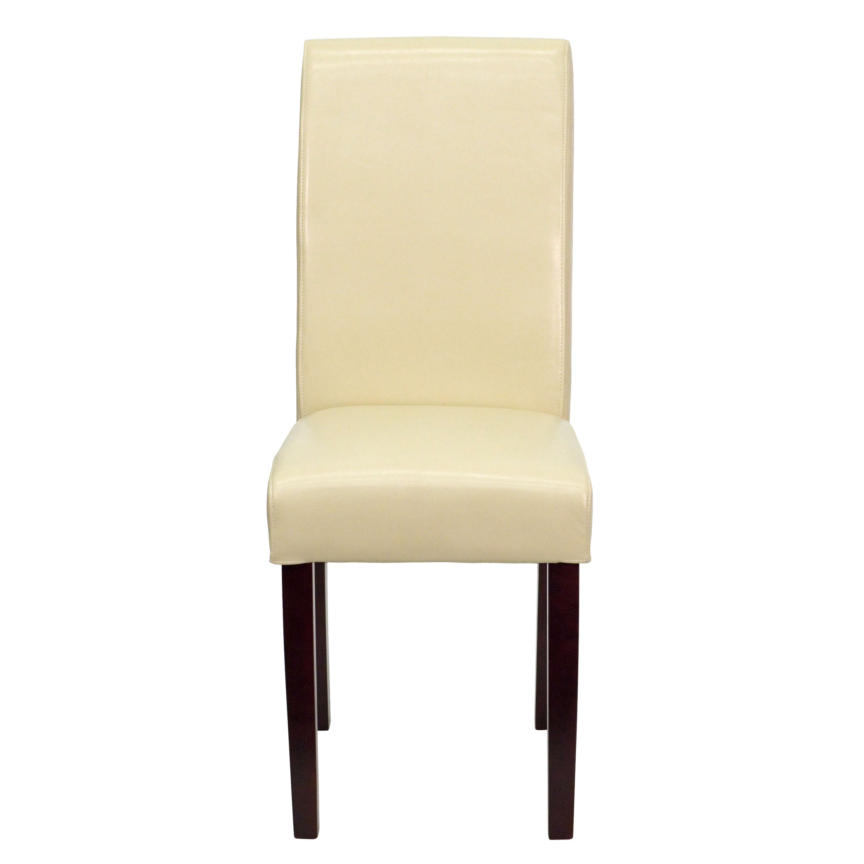 Leather chair front view Leather chair front view