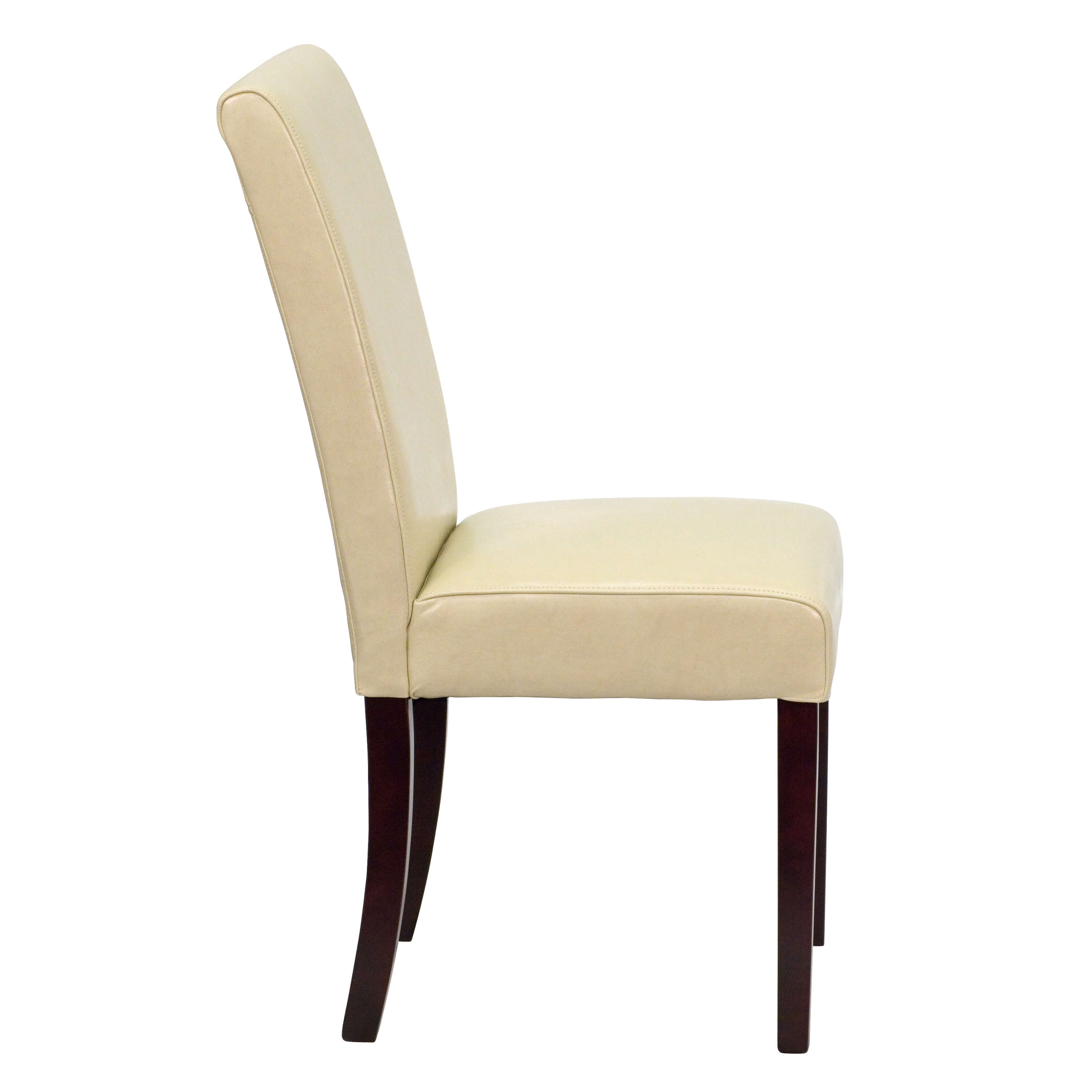Leather chair side view Leather chair side view