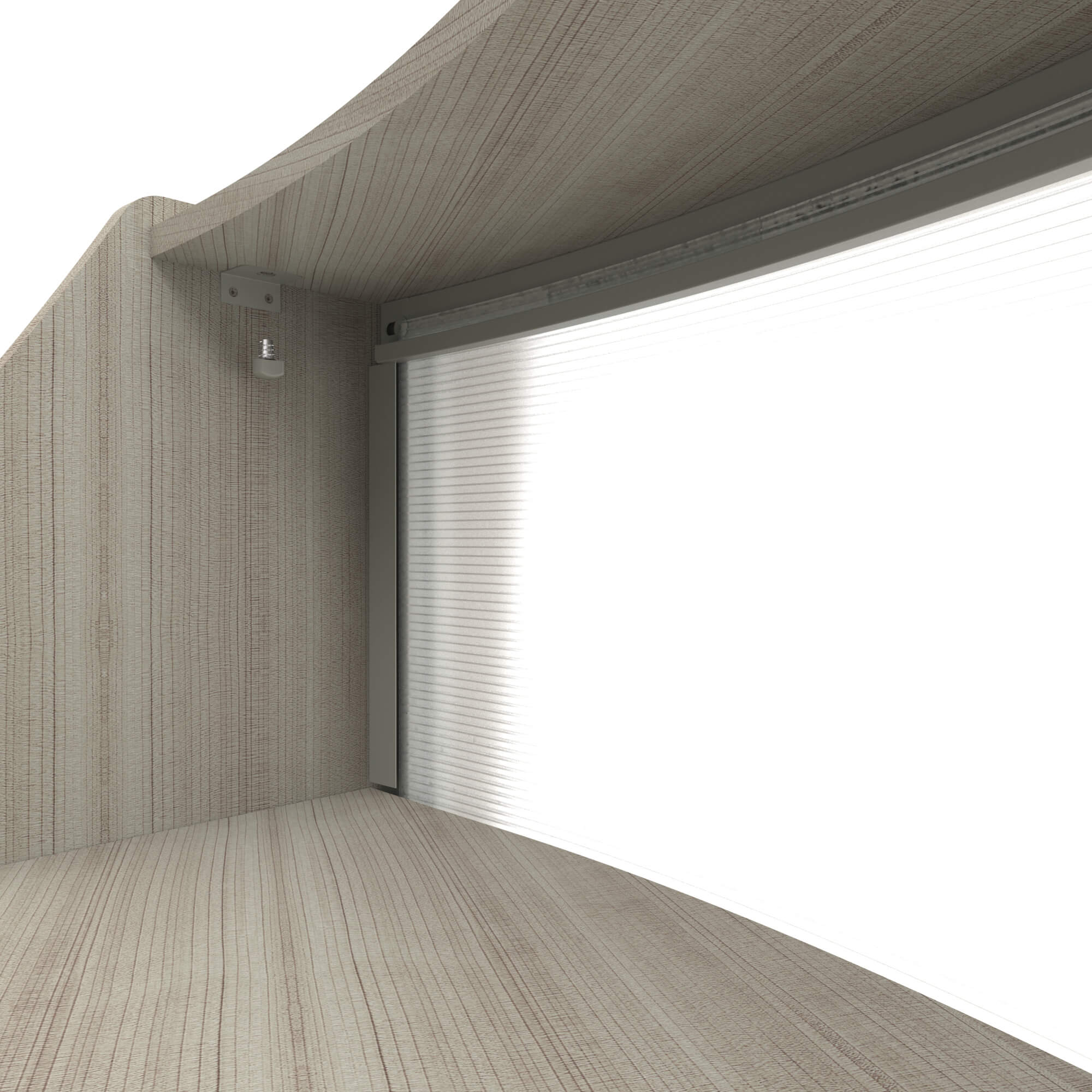 Li1 semi circular reception desk inside assembly view Li1 semi circular reception desk inside assembly view