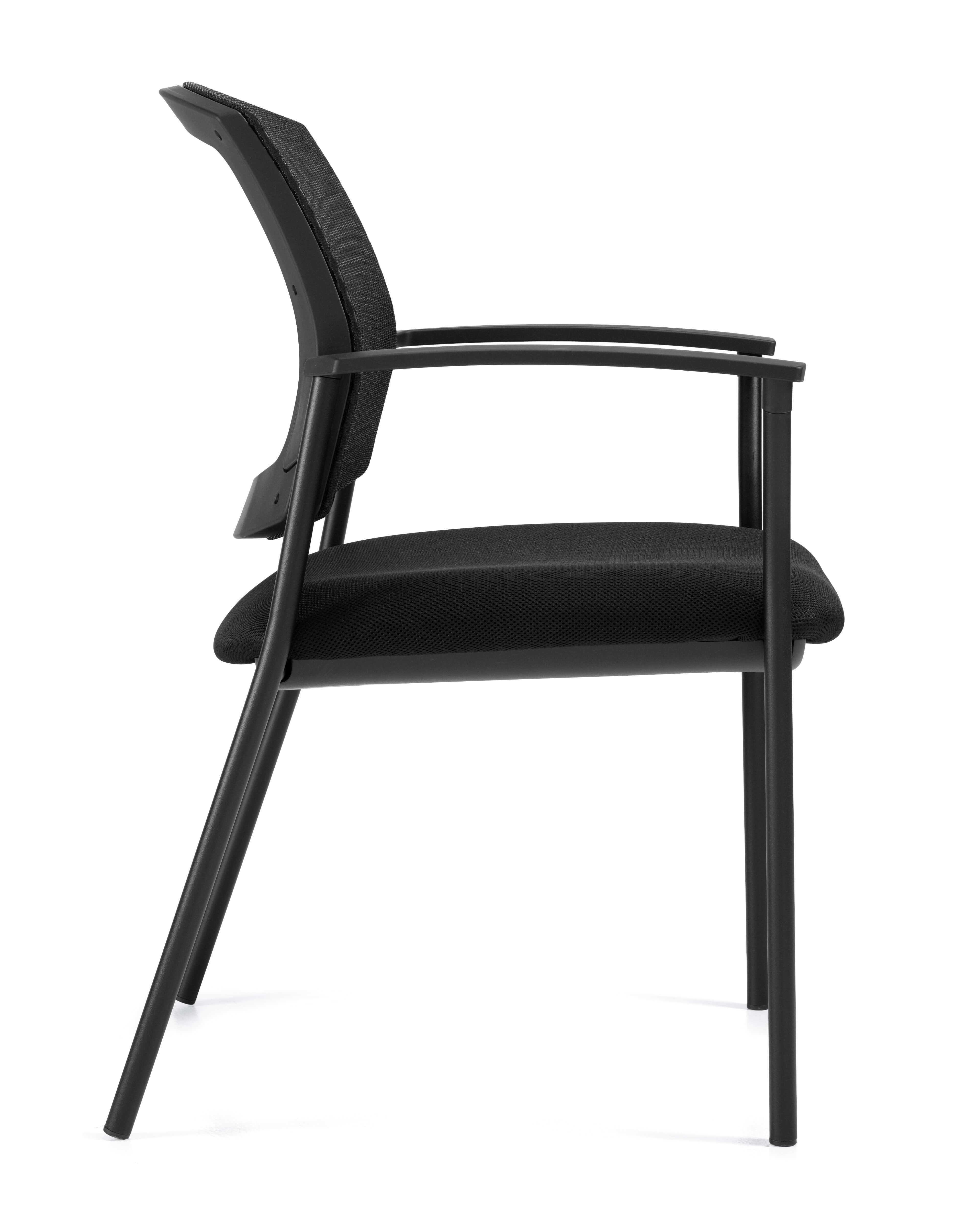 Mesh back guest chair side Mesh back guest chair side