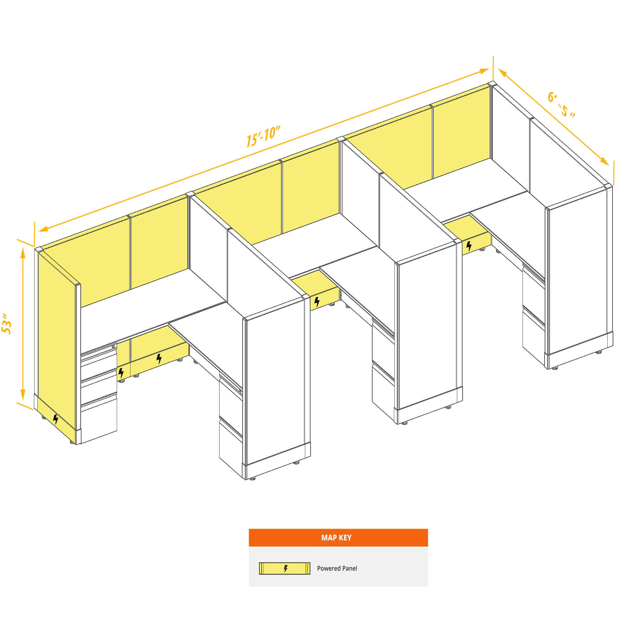 Modular furniture CUB 3 53 P 56 PSO Modular furniture CUB 3 53 P 56 PSO
