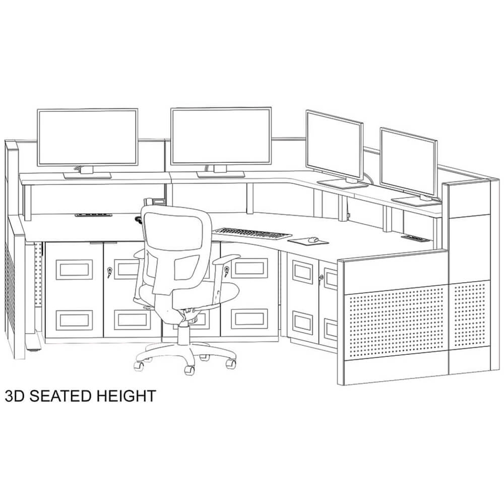 O2 120 ha control room console height adjustable drawing seated 1 1 O2 120 ha control room console height adjustable drawing seated 1 1