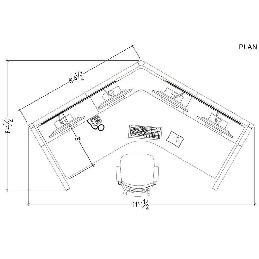 O2 120 ha control room console height adjustable floor plan 1 1 O2 120 ha control room console height adjustable floor plan 1 1