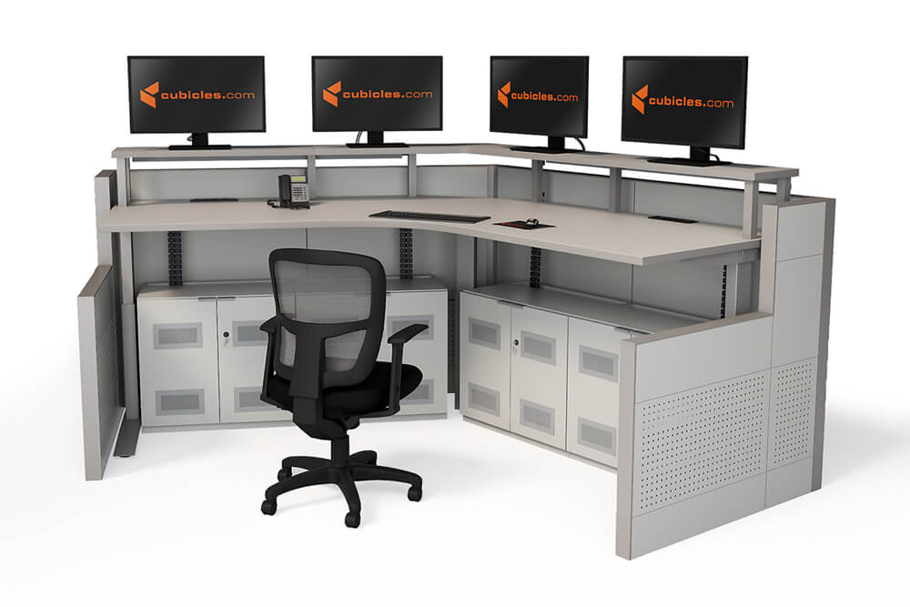 O2 120 ha control room console height adjustable main image O2 120 ha control room console height adjustable main image