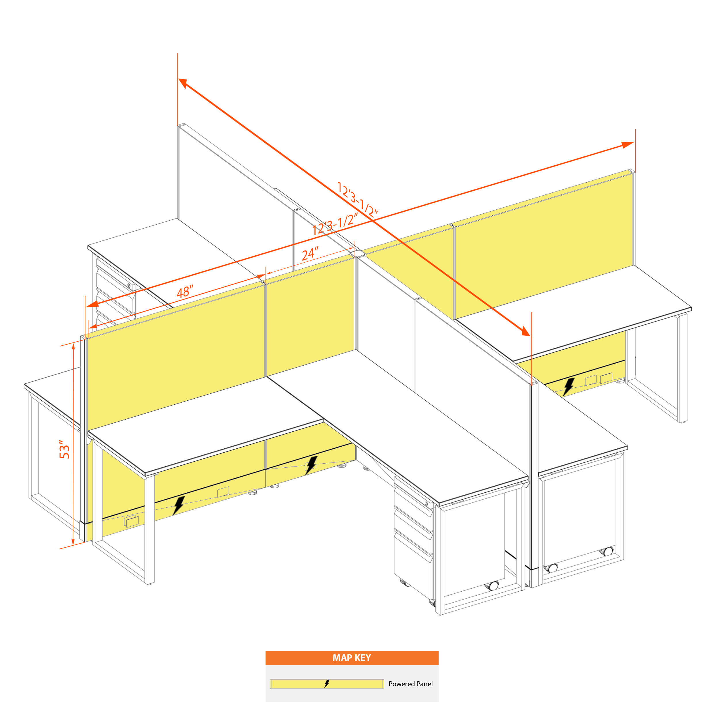 Office benching systems 66 53p x Office benching systems 66 53p x