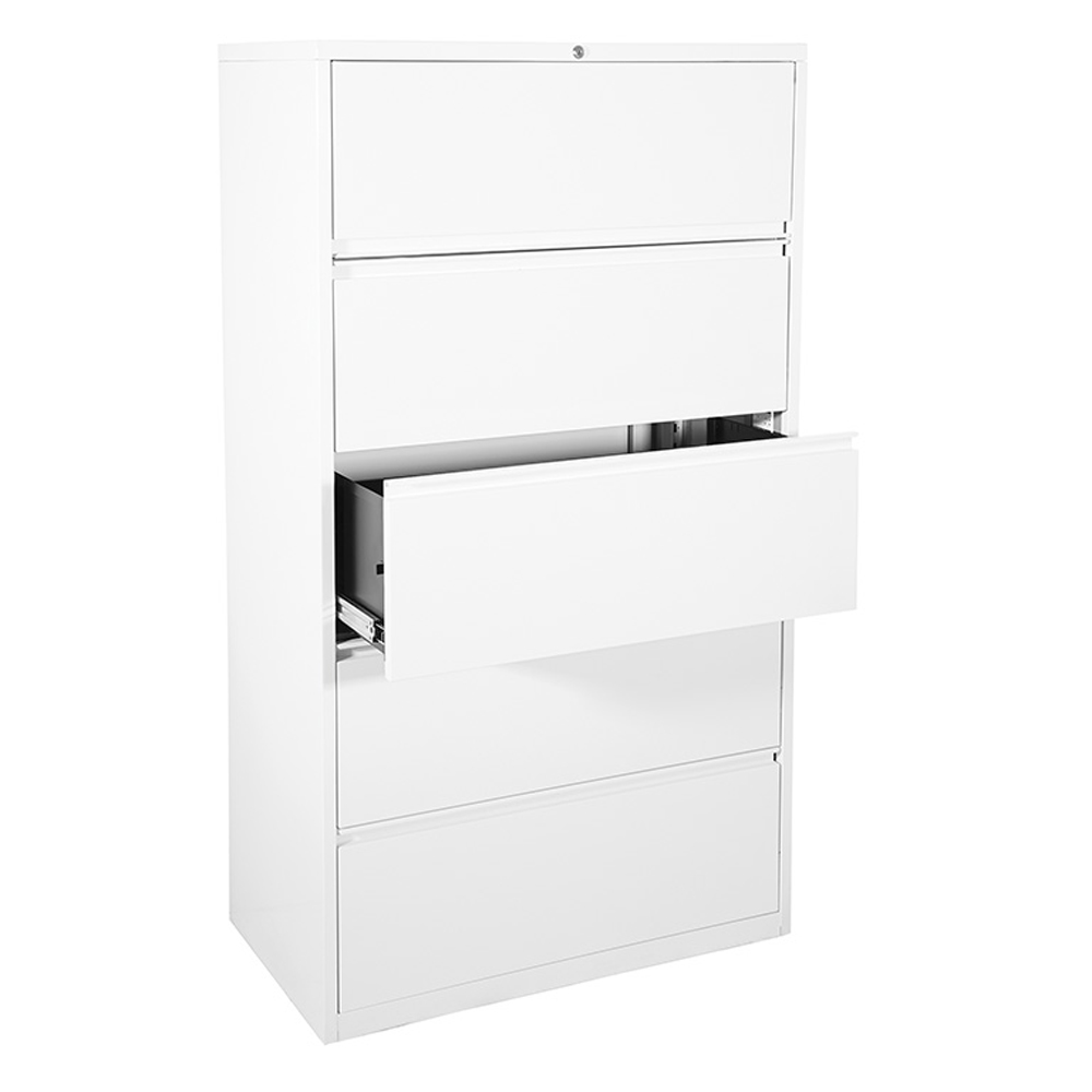 Modern file cabinet side view Modern file cabinet side view