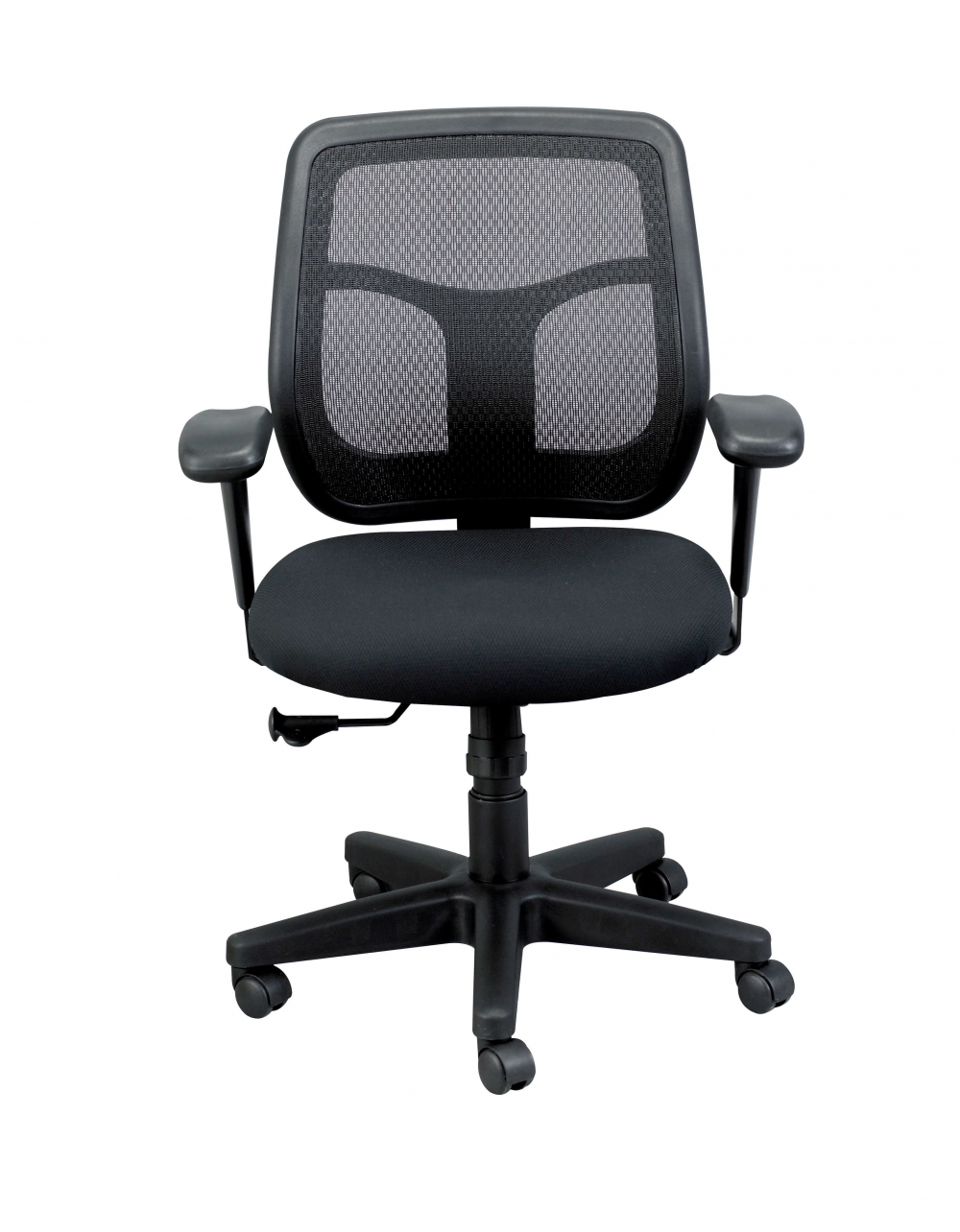 Office task chair front view Office task chair front view