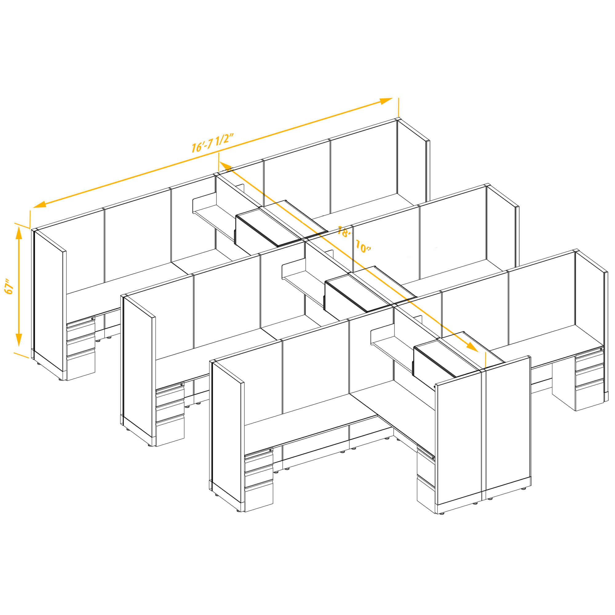 Office workstations CUB 6 67 68 PSO 1 Office workstations CUB 6 67 68 PSO 1