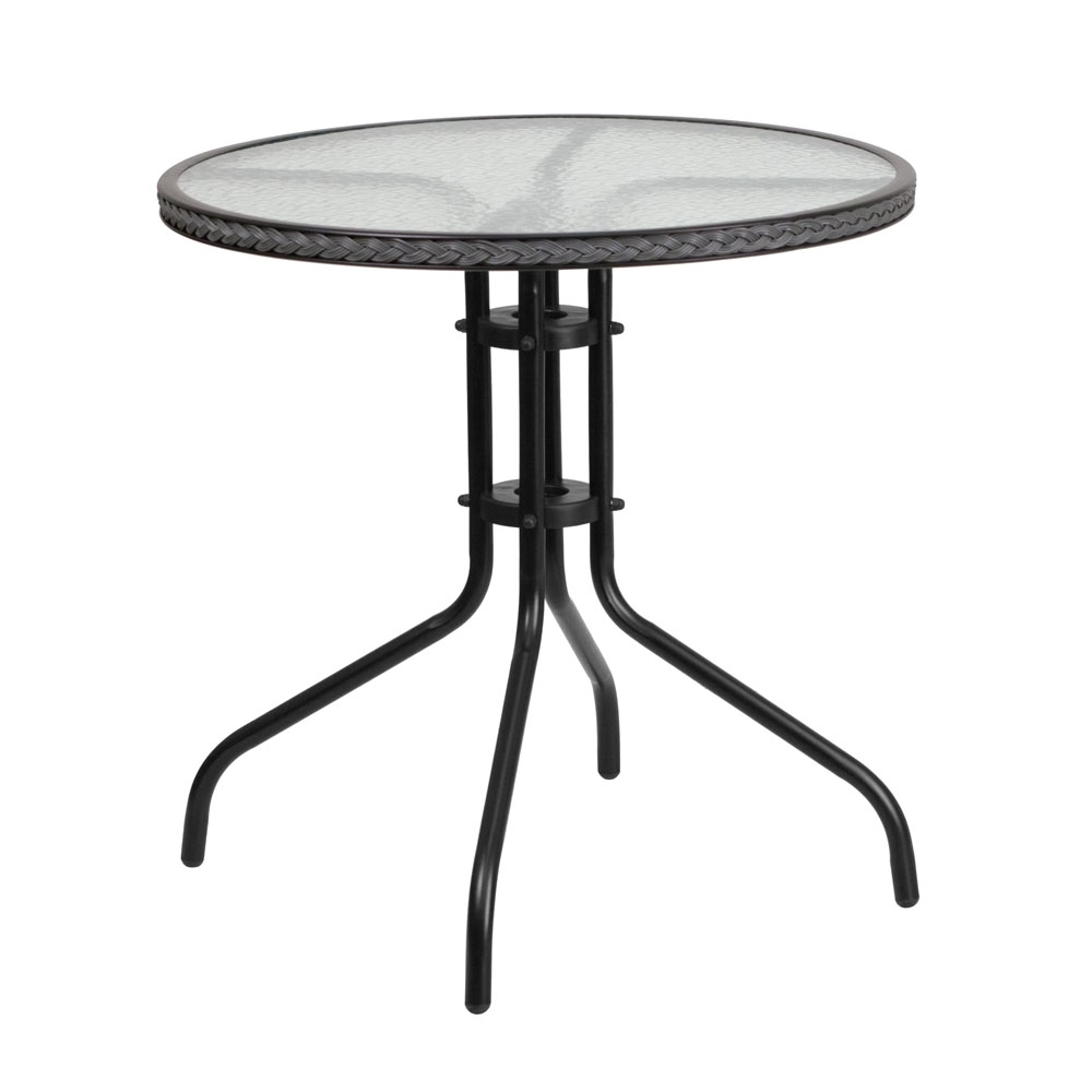 Outdoor patio table CUB TLH 087 GY GG FLA Outdoor patio table CUB TLH 087 GY GG FLA