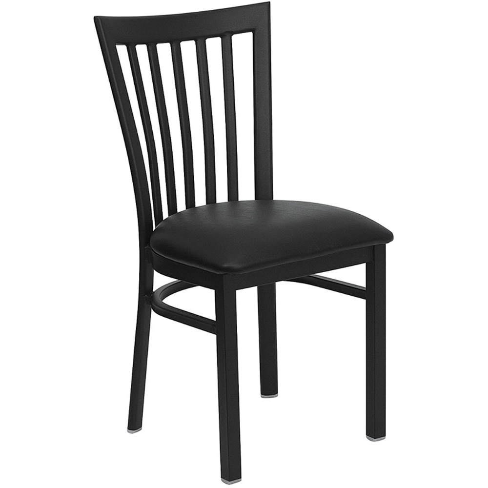 Restaurant chairs CUB XU DG6Q4BSCH BLKV GG FLA Restaurant chairs CUB XU DG6Q4BSCH BLKV GG FLA