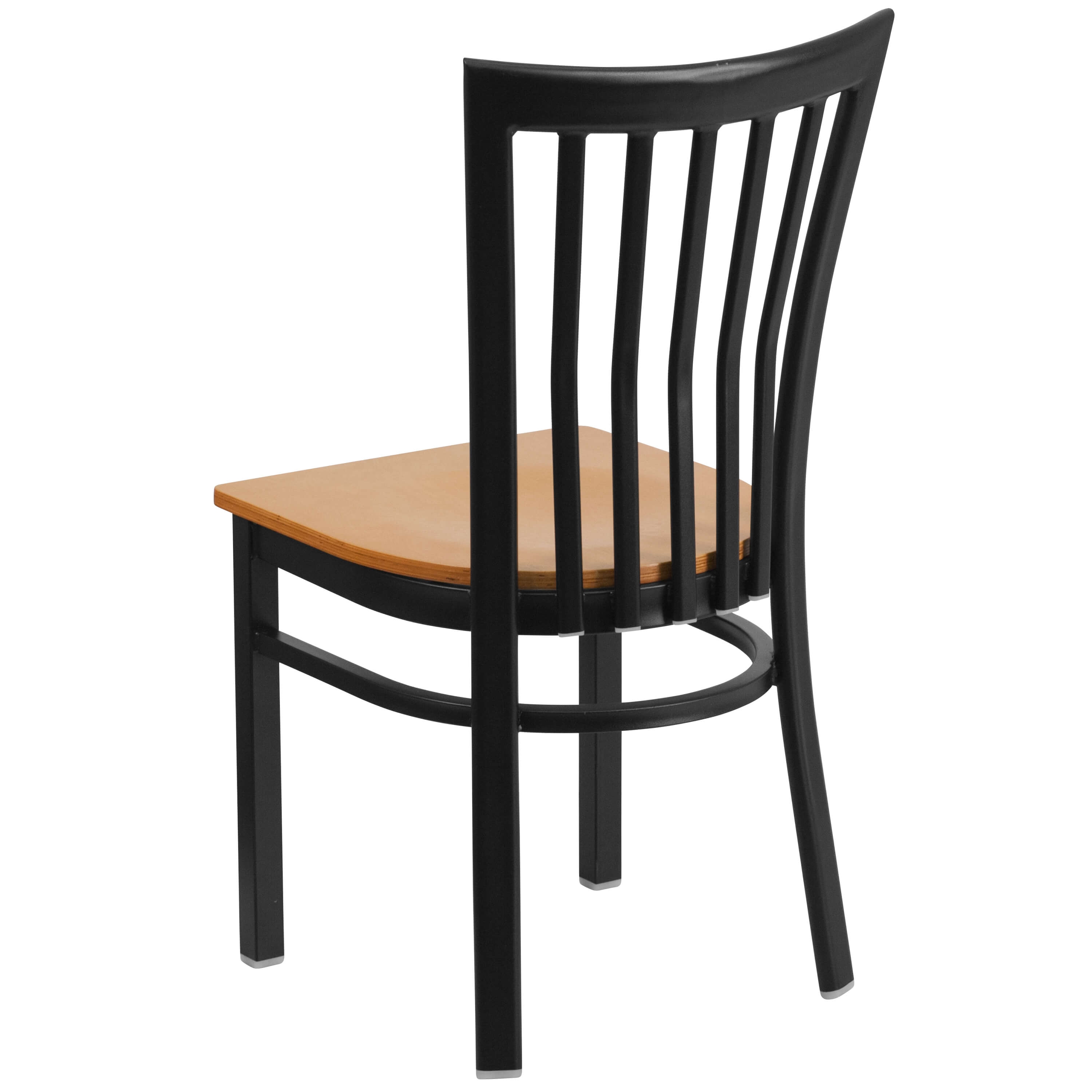 School house back chair back view School house back chair back view