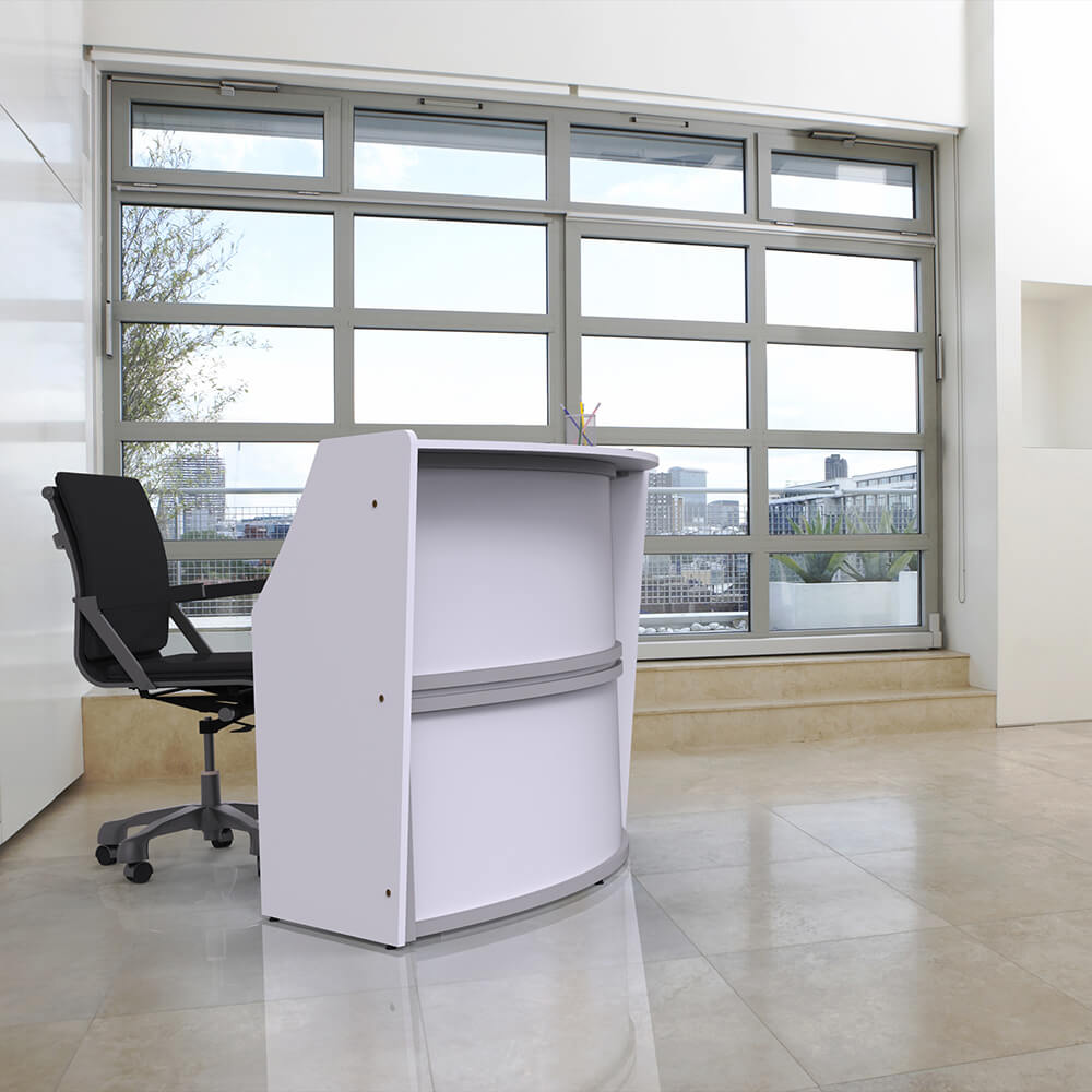 Li1 elegant curved reception desk environment 1 2 Li1 elegant curved reception desk environment 1 2