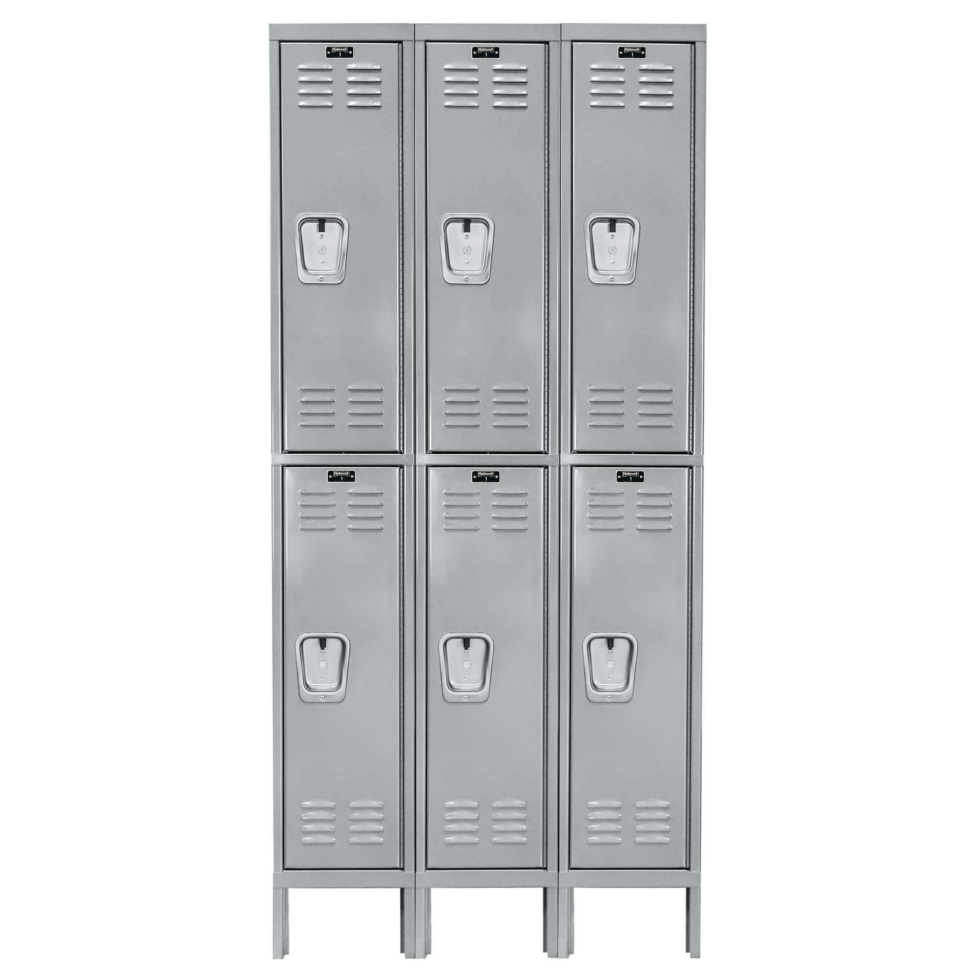 Locker room lockers front Locker room lockers front
