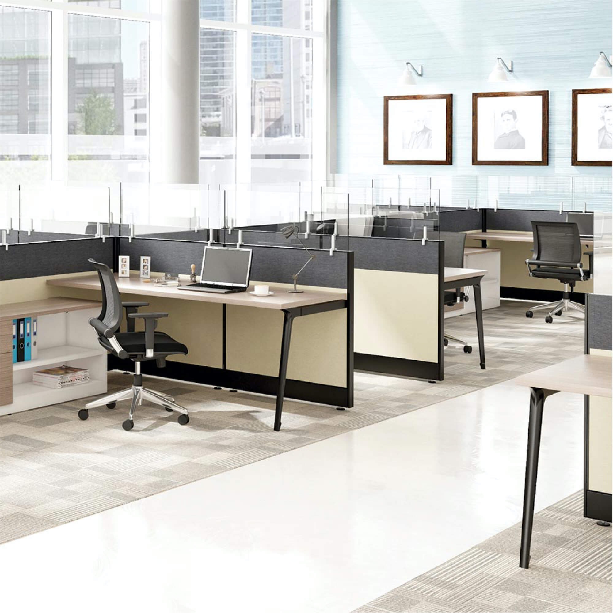 Modern cubicles view part 2 Modern cubicles view part 2