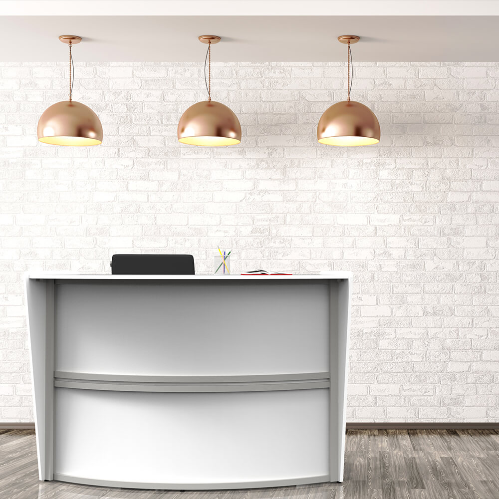 Office reception desk elegant curved reception desk 1 2 Office reception desk elegant curved reception desk 1 2