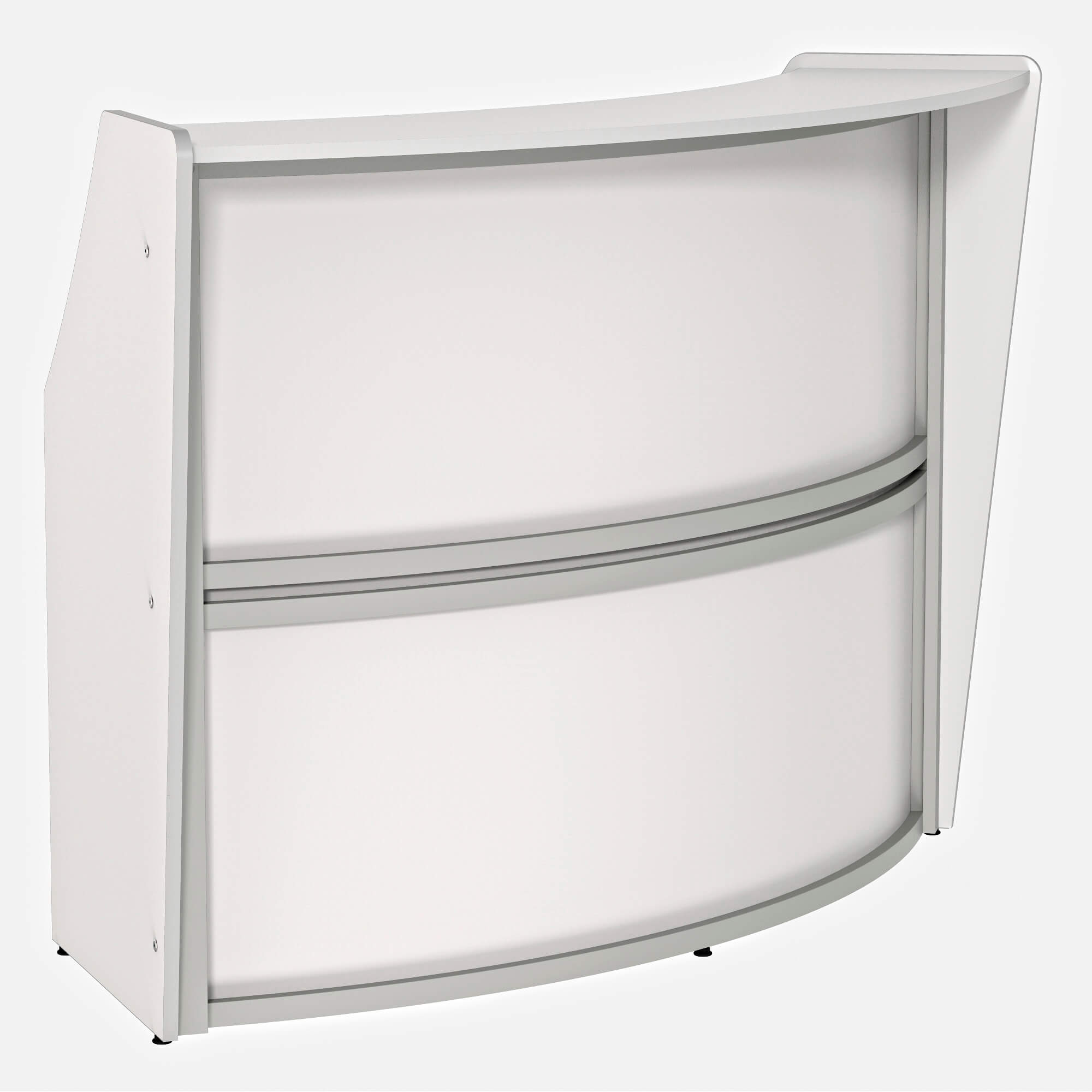 Single person reception desk CUB ZUS290 NIL 1 2 Single person reception desk CUB ZUS290 NIL 1 2