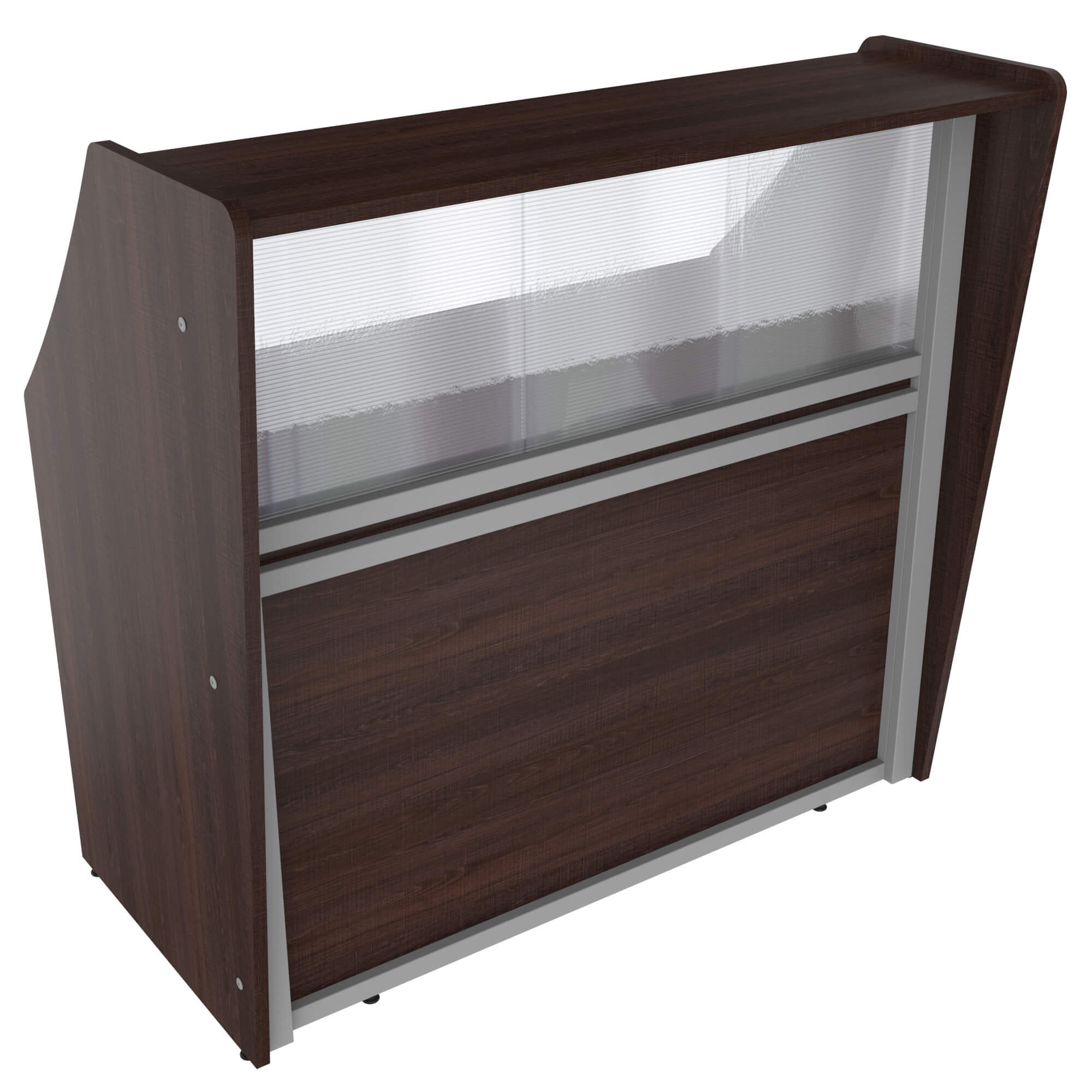 Single person reception desk CUB ZUT312 NIL Single person reception desk CUB ZUT312 NIL