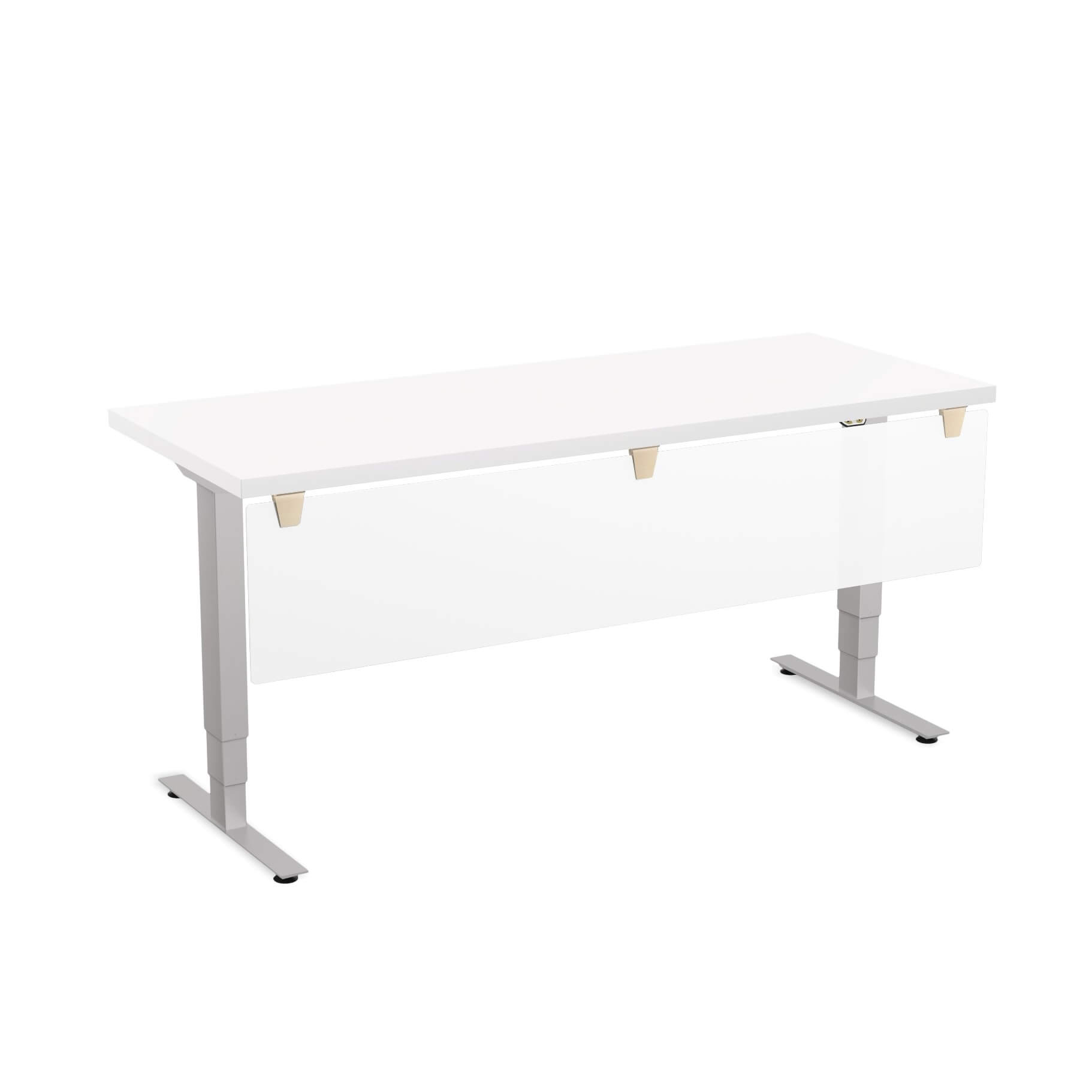 Sit stand desk adjustable CUB 1D PATR 2460 WH MP EPS Sit stand desk adjustable CUB 1D PATR 2460 WH MP EPS