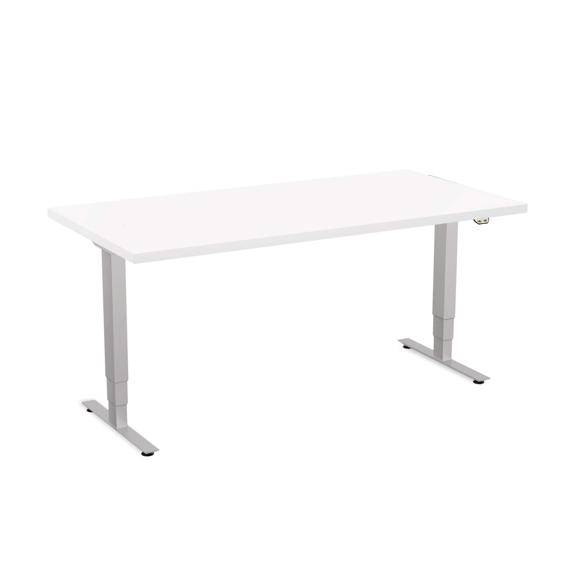 Sit stand desk adjustable CUB 1D PATR 3060 WH EPS Sit stand desk adjustable CUB 1D PATR 3060 WH EPS