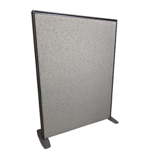 Space divider feet on panel Space divider feet on panel