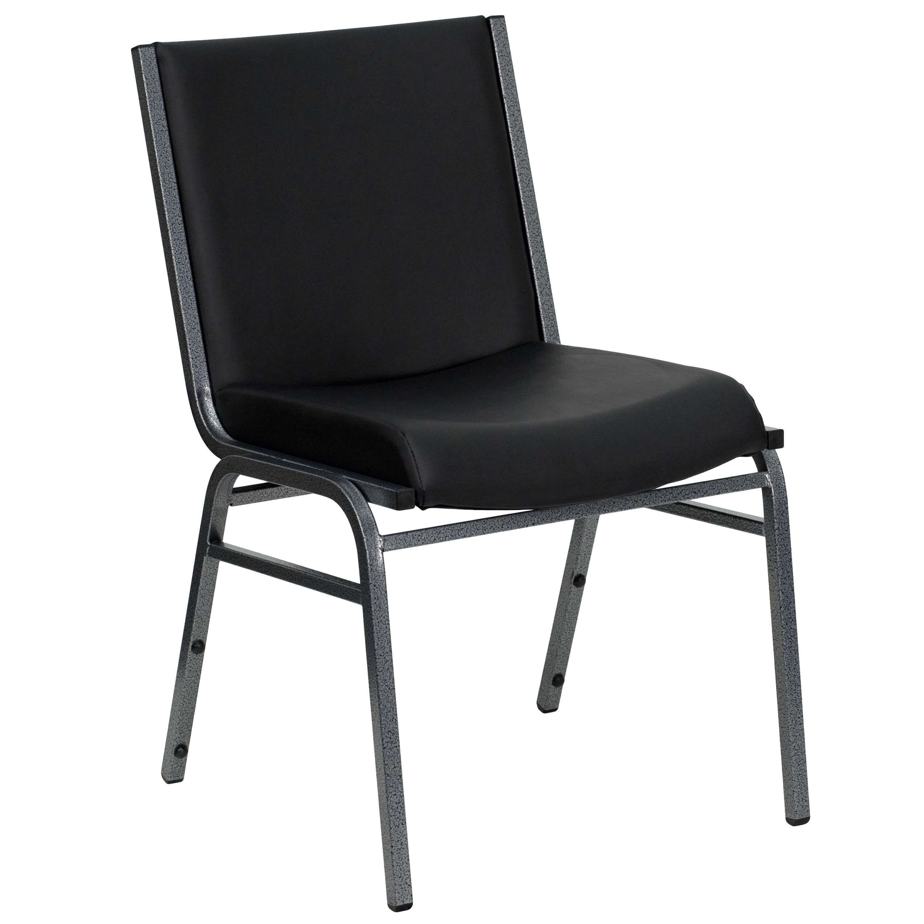 Stackable chairs CUB XU 60153 BK VYL GG FLA Stackable chairs CUB XU 60153 BK VYL GG FLA