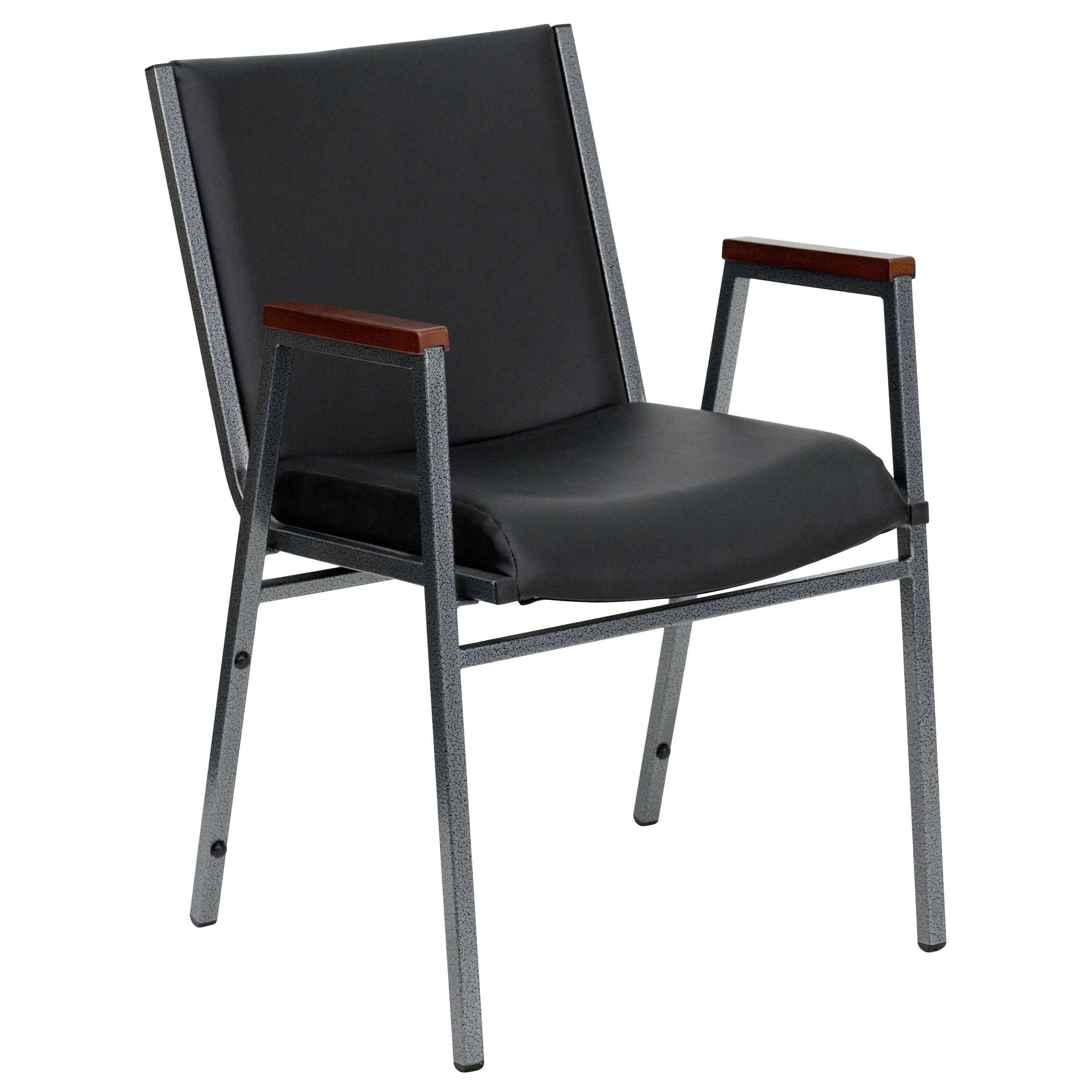 Stackable chairs CUB XU 60154 BK VYL GG FLA Stackable chairs CUB XU 60154 BK VYL GG FLA