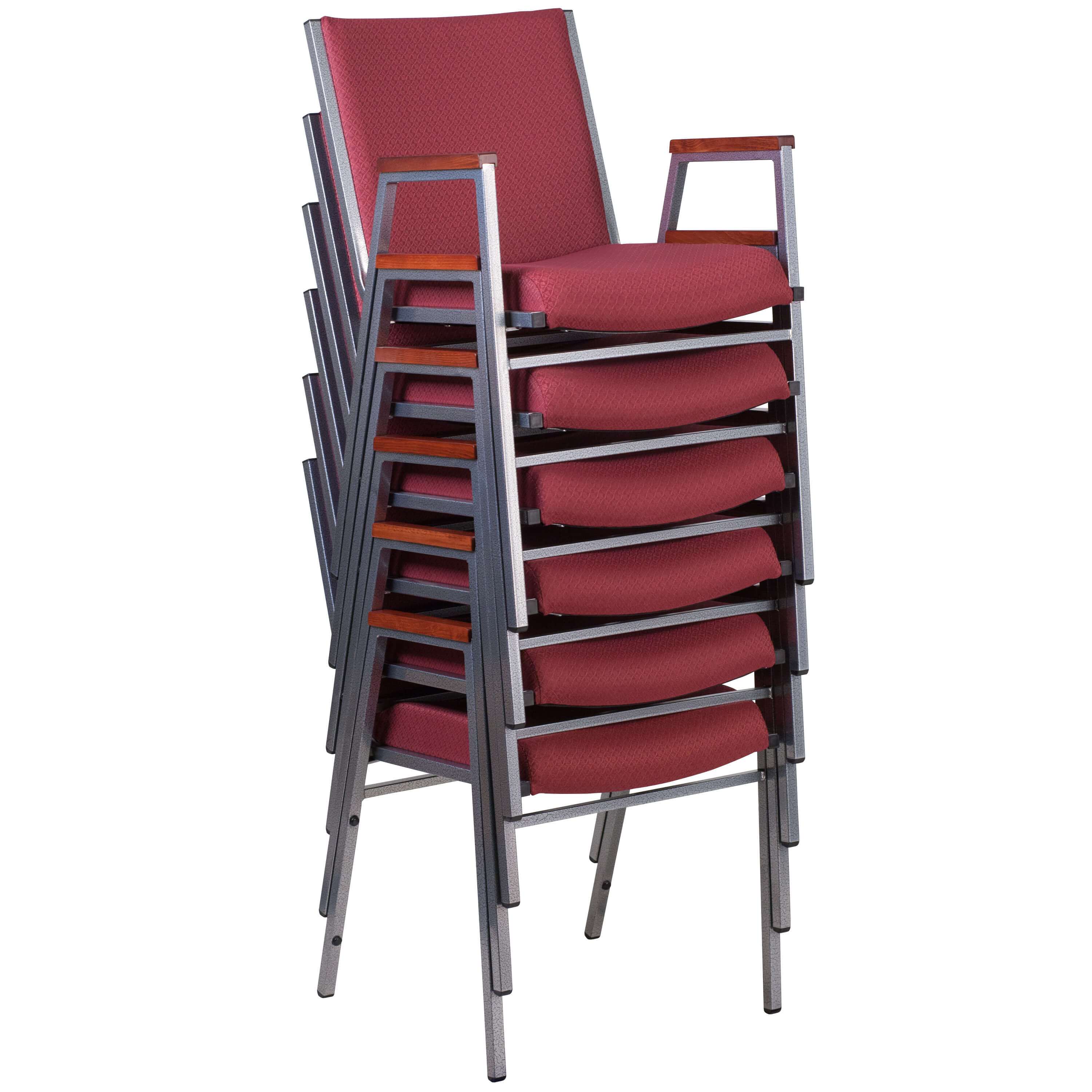Stackable office chairs stacked Stackable office chairs stacked