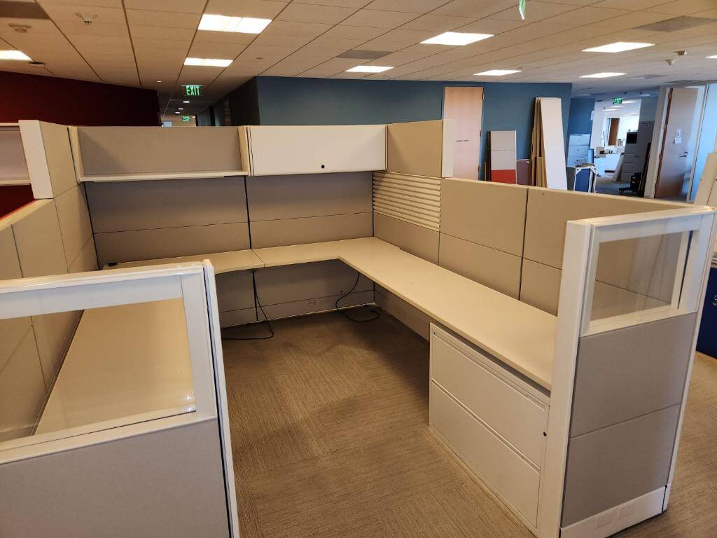 Used herman miller ethospace 100124 CWU7 2 Used herman miller ethospace 100124 CWU7 2