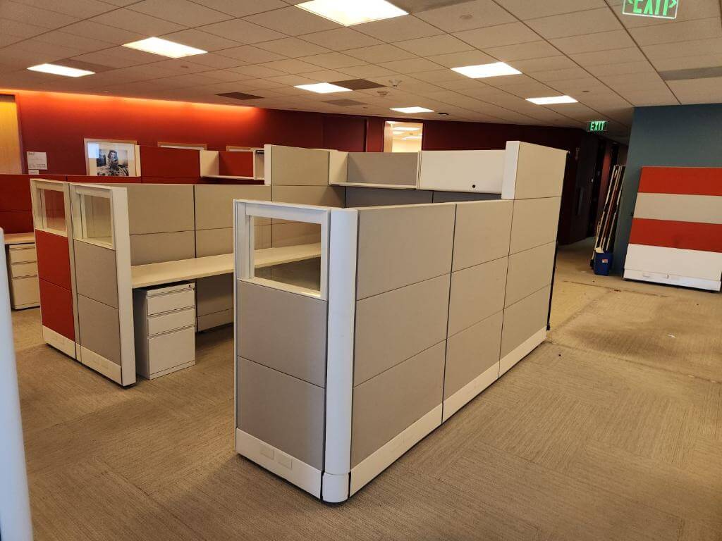 Used herman miller ethospace 100124 CWU7 4 Used herman miller ethospace 100124 CWU7 4